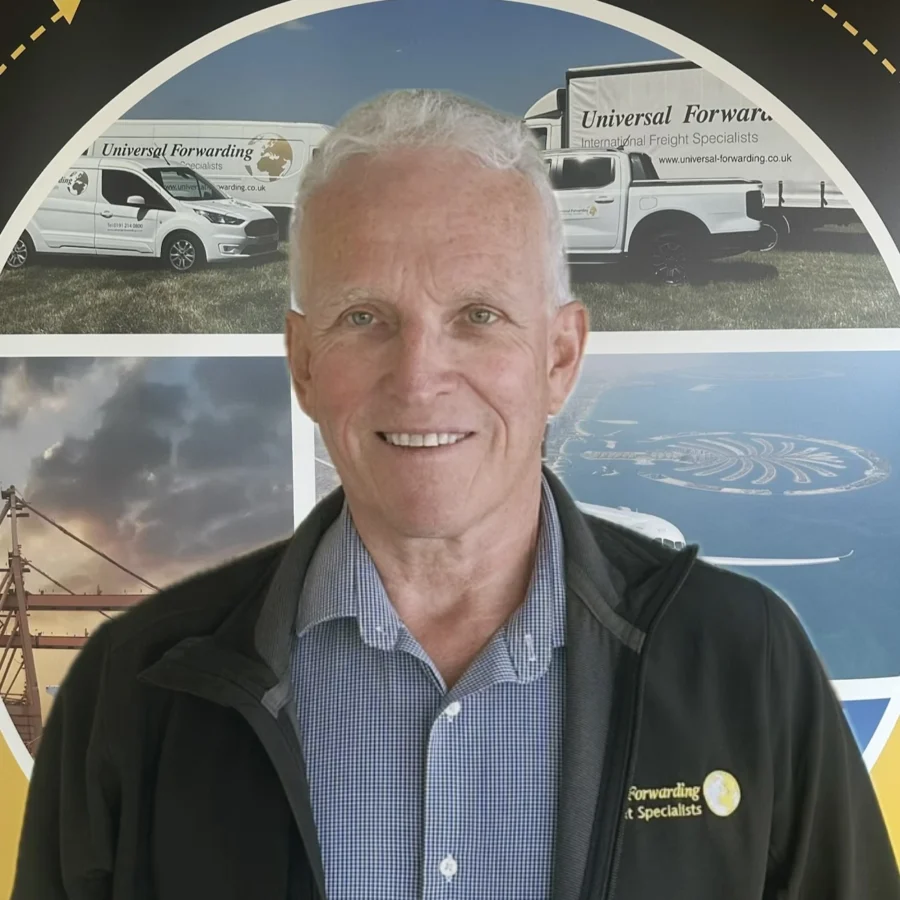 Phillip Naylor, Founder and Managing Director of Universal Forwarding.