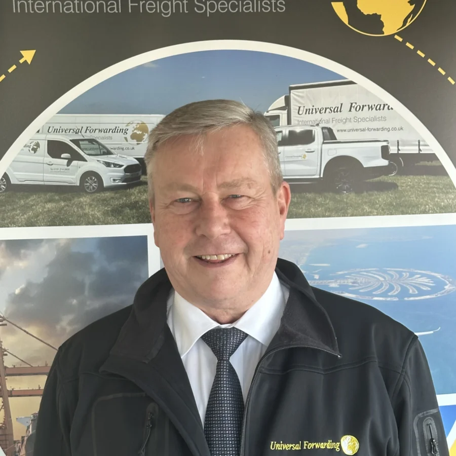 Trevor Harbottle, Founder and Managing Director of Universal Forwarding.